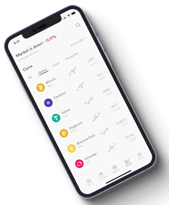 Tablazo Sarinda plataforma crypto